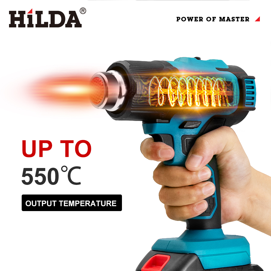 Heat Gun Small - HILDA Handheld heteluchtpistool Verstelbare temperatuur Niet-instelbare
