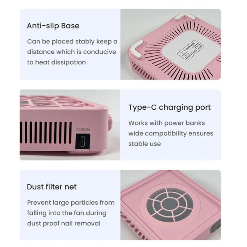 Oplaadbare nagelstofzuiger, 60 - Vacuum Chamber Small recensie en prijs