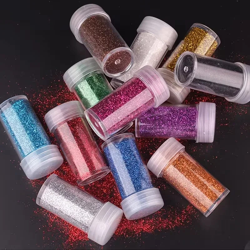 12-pack extra fijn glitterpoed - Resin Glitter Pack recensie en prijs